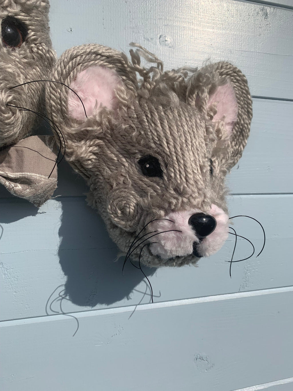 Hare Mr Hartley velvet face large eyes and Miss Mouse countryside animal  Gift boxed GORGEOUS