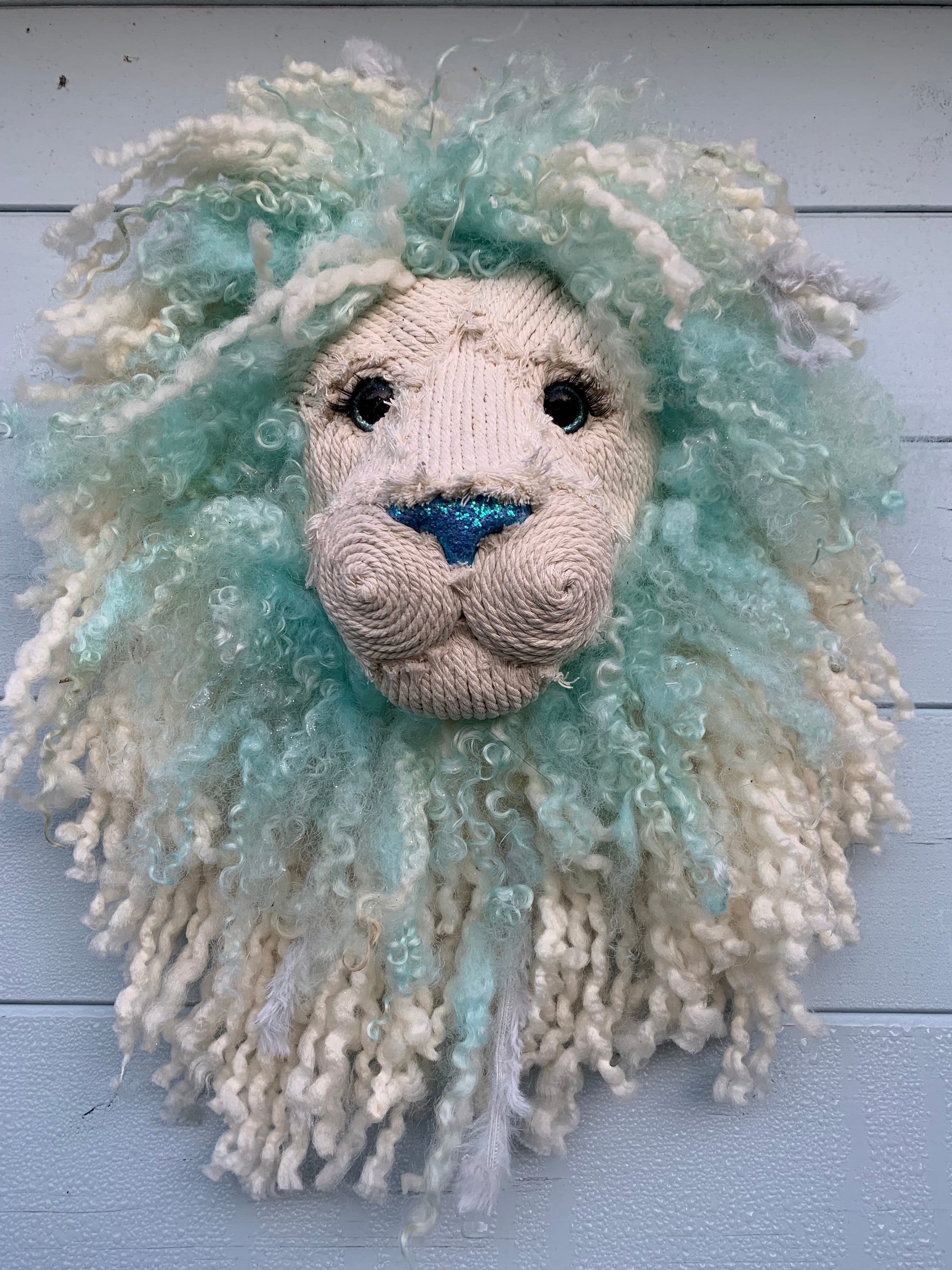 Frozen animal head Disney inspired Beautiful Lion Head kidsHand made with Love