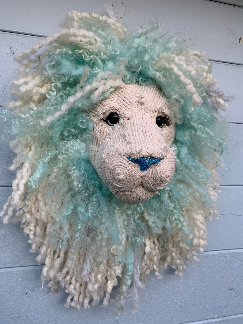 Frozen animal head Disney inspired Beautiful Lion Head kidsHand made with Love