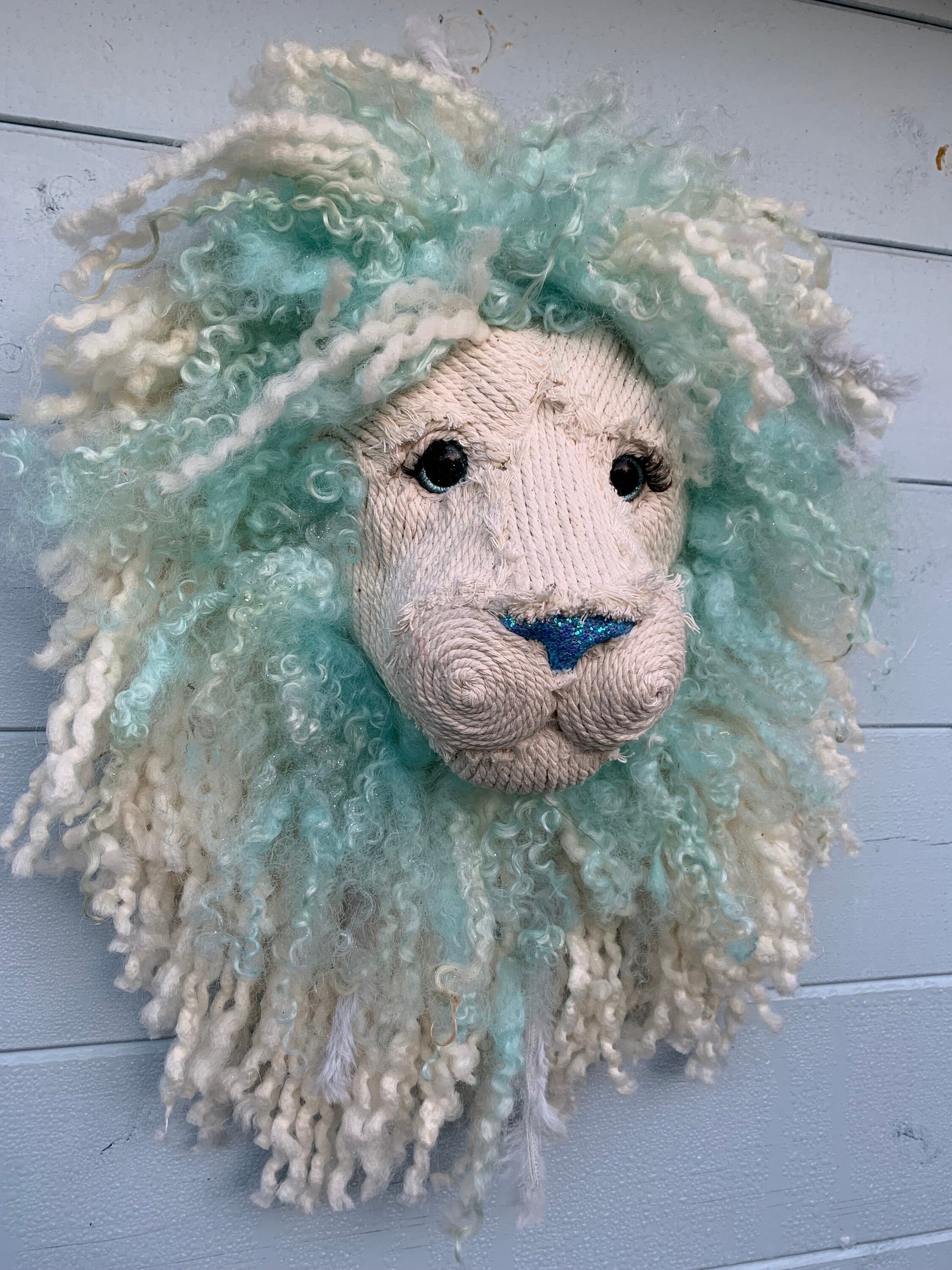 Frozen animal head Disney inspired Beautiful Lion Head kidsHand made with Love