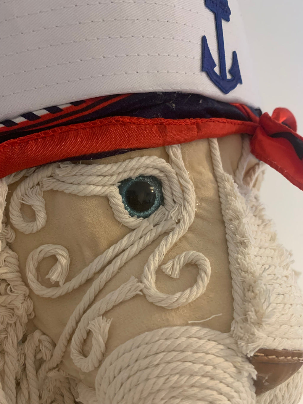 Sailor Sam Lion head Nautical handmade animal head Great Gift wall Picture Faux  taxidermy