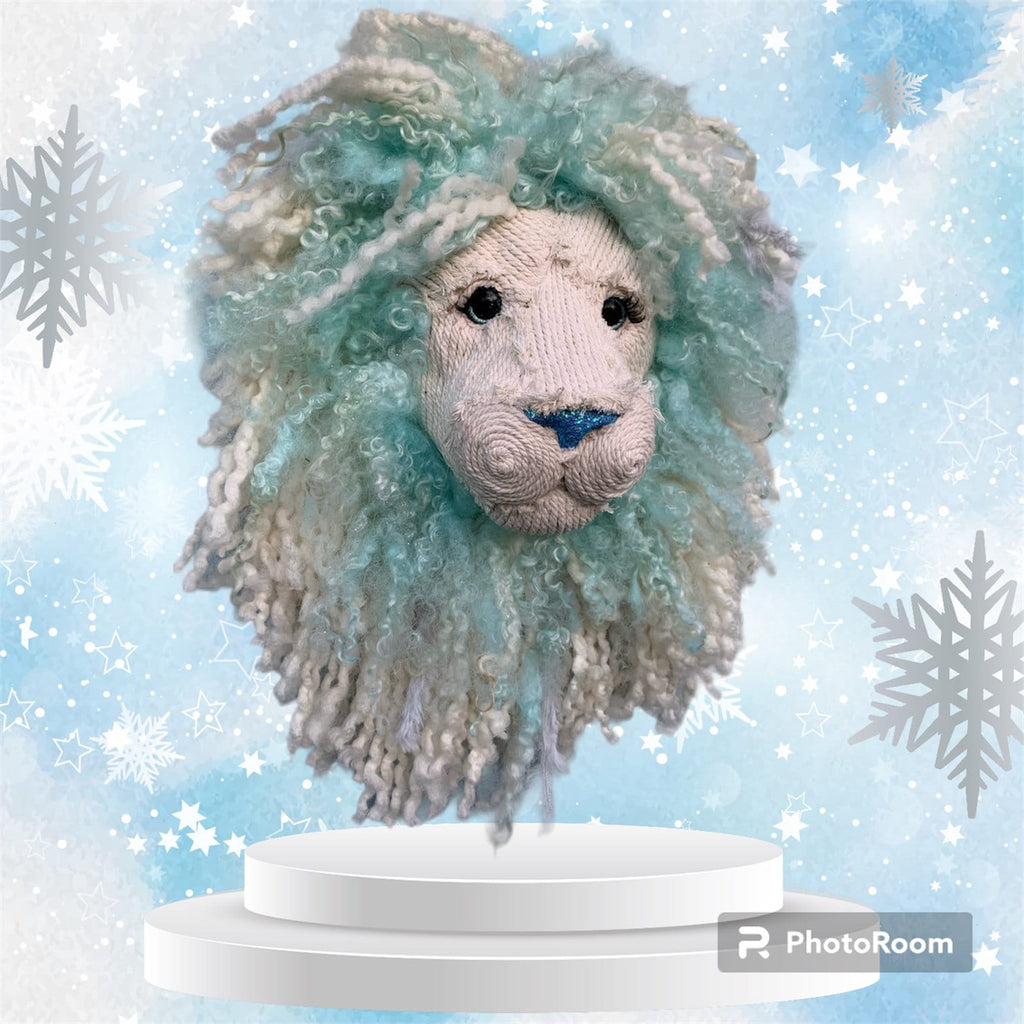 Frozen animal head Disney inspired Beautiful Lion Head kidsHand made with Love